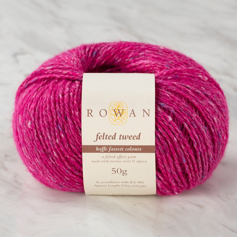 Rowan Felted Tweed 50gr Fuşya El Örgü İpi - 200